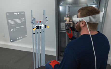 Immersive VR training for electricians
