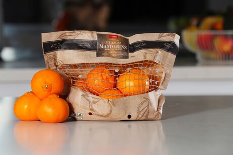 Coles launches recyclable paper bag packaging for mandarins Coles launches recyclable paper bag packaging for mandarins