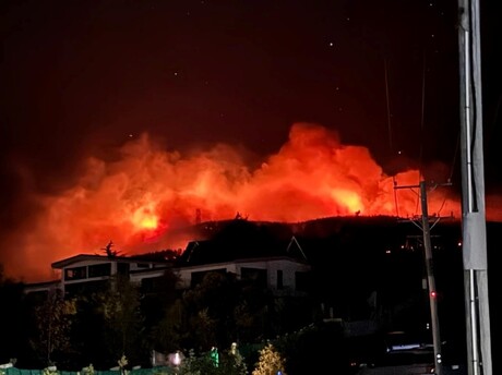 The fire on Marley&#39;s Hill