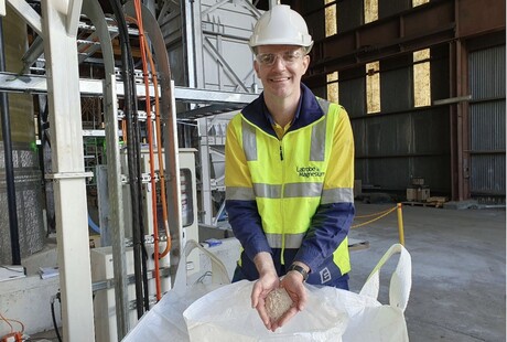 Latrobe Magnesium produces the world's first sustainable MgO Latrobe Magnesium produces the world's first sustainable MgO