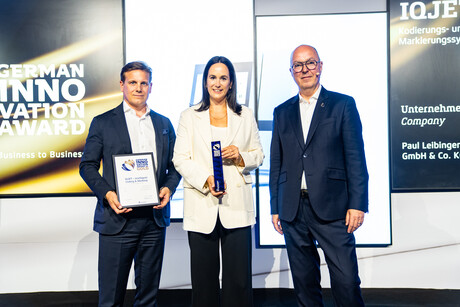 LEIBINGER wins German Innovation Award