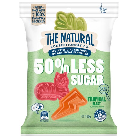The Natural Confectionery Co introduces lollies with less sugar