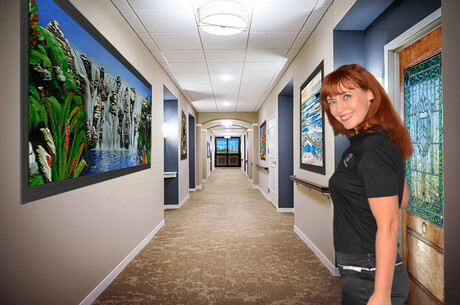 The benefits of art for aged care residents