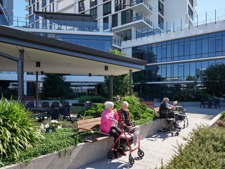 Aged care reimagined through vertical living