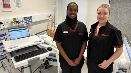 EMR simulation system to train future nurses
