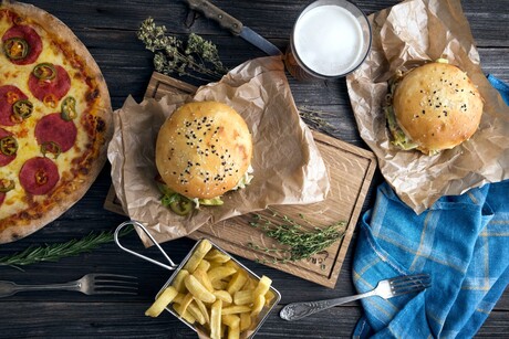 Healthier starchy food products using non-thermal tech