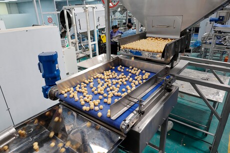 From roasting to seasoning: snack food maker controls automation