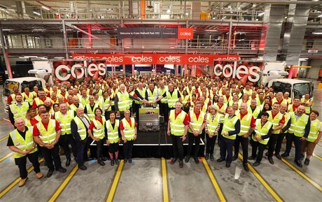 Coles opens its second customer fulfilment centre in Sydney