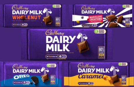Cadbury packaging receives a recycled-plastic boost