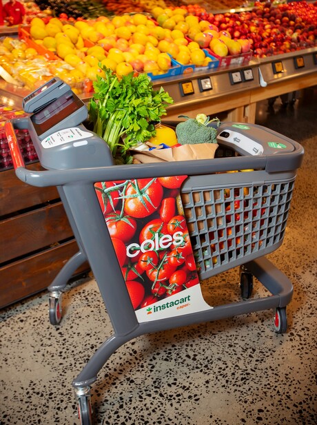 Trolley-tech: Coles unveils its &#39;Smart Trolley&#39;