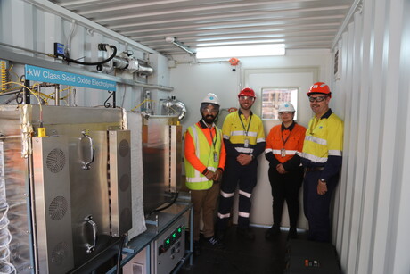 CSIRO electrolyser pilot a success at BlueScope Steel