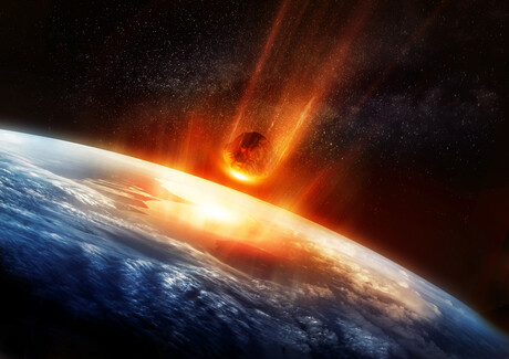 Scientists simulate the effects of an asteroid collision