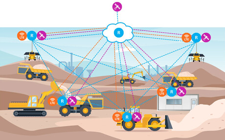Hybrid connectivity for mining: keeping OT systems mobile and reliable Hybrid connectivity for mining: keeping OT systems mobile and reliable