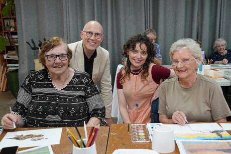 Arts program for older people aims to boost wellness