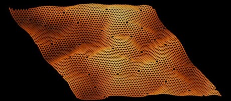 Breaking the surface: how damage reshapes ripples in graphene Breaking the surface: how damage reshapes ripples in graphene