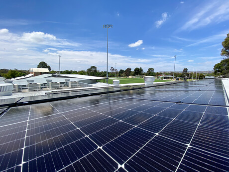Aust solar powers regional cricket club
