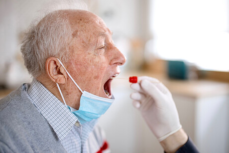 Could a simple swab identify poor health in aged care?