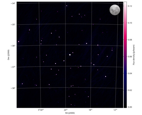 First image taken by the SKA-Low radio telescope released