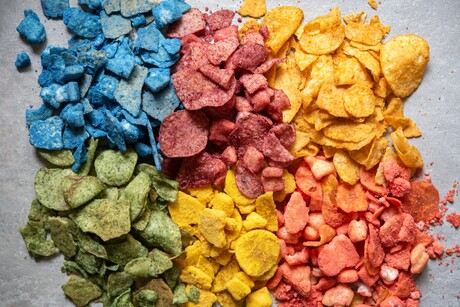 GNT shows how plant-based colours can liven up snacks