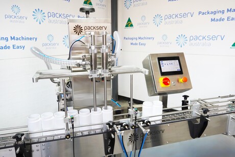 Packserv&#39;s new Twin-Head Filler designed for Australian SMEs