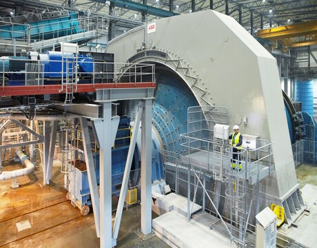 ABB receives EPD status for gearless mill drive ring motor