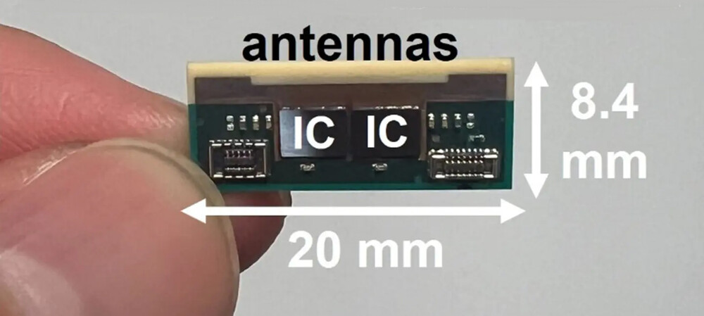 Ultra-compact radio module enables 6G applications
