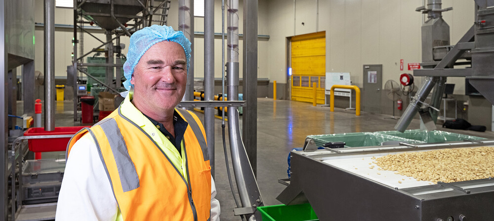 Tubular cable conveyor system helps to increase production 70% for almond processor