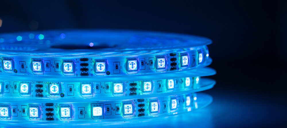 Blue LEDs developed to enhance display performance