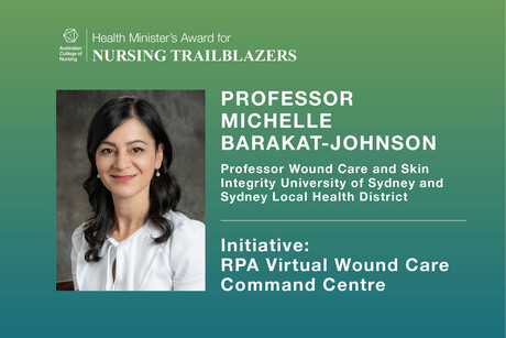 Wound care trailblazer wins 2025 Health Minister's Award Wound care trailblazer wins 2025 Health Minister's Award