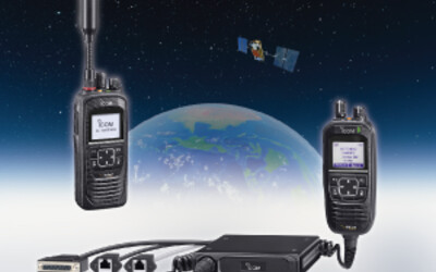 Icom IC-SAT100 and IC-SAT100M satellite PTT radios Icom IC-SAT100 and IC-SAT100M satellite PTT radios