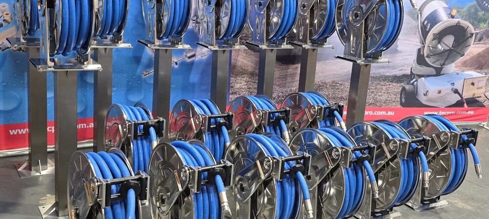 Why the right hose reel system matters in modern food-grade facilities