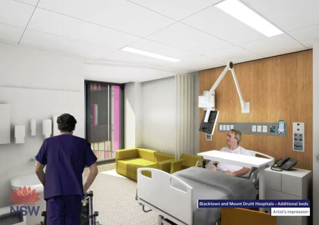 Blacktown Hospital&#39;s new 30-bed inpatient unit &mdash; design first look