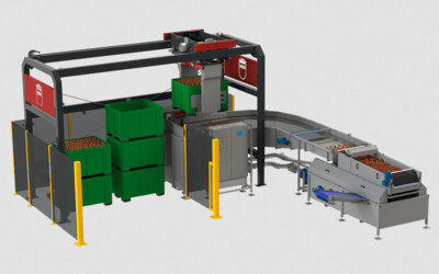 Burg Robotic Wet Bin Tipper