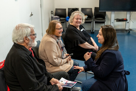 Council shines light on seniors club for Aged Care Employee Day