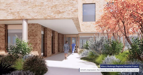 Albury Wodonga Regional Hospital&#39;s Northeast Building underway