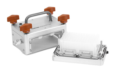 Kuhner microTOM OTR measurement system for microtitre plates