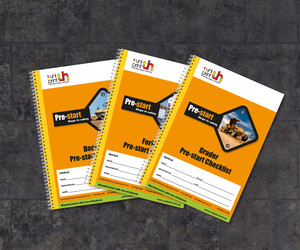 UniPrint Pre-start Checklist Books