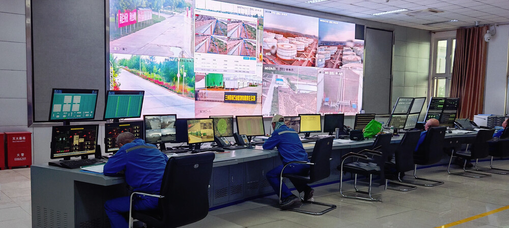Private network enhances hazard management at oil reserve base