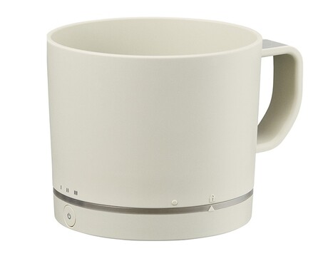 Electric cup designed to support low-sodium diets Electric cup designed to support low-sodium diets