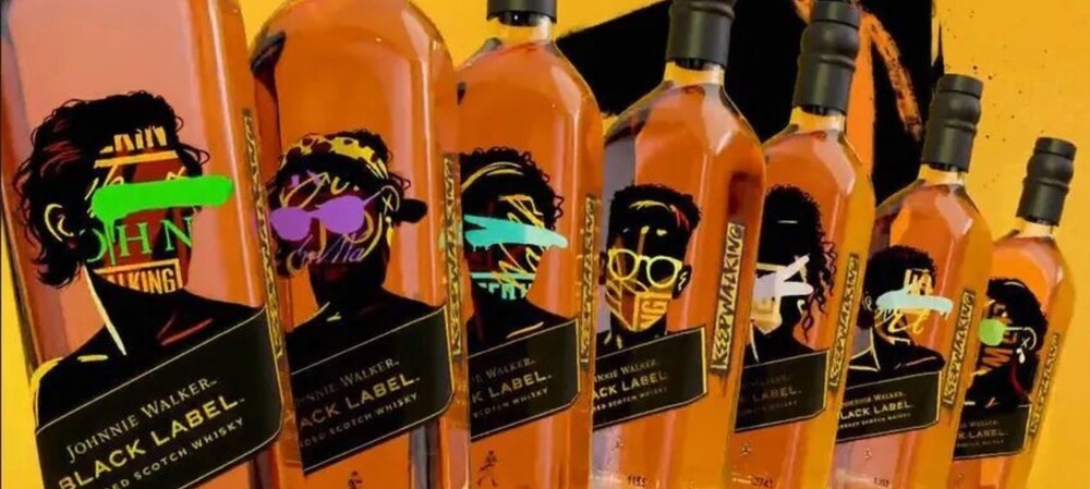 Award-winning design on Johnnie Walker Bottles uses digital inkjet technology