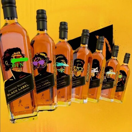 Award-winning design on Johnnie Walker Bottles uses digital inkjet technology