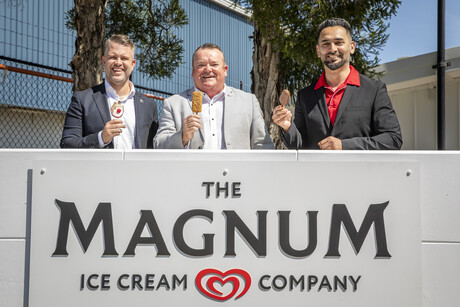 Magnum Ice Cream Company celebrates its $35m facility upgrade in Minto