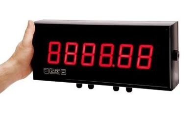 London Electronics FUSION series digital displays for weighing applications