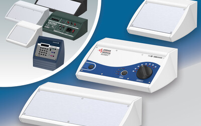 METCASE UNIDESK sloping-front terminal enclosures
