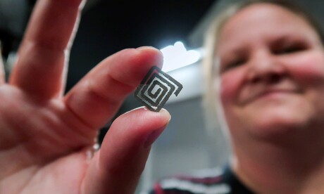 3D-printed diamond device powers medical implants