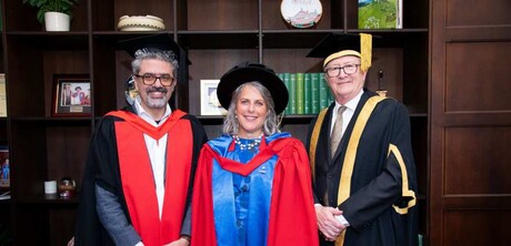 Engineers Australia CEO receives honorary doctorate