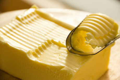 Getting the right balance of water content in butter