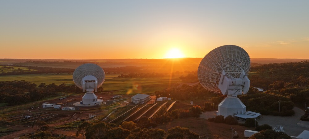Deep space antenna launched in New Norcia, WA