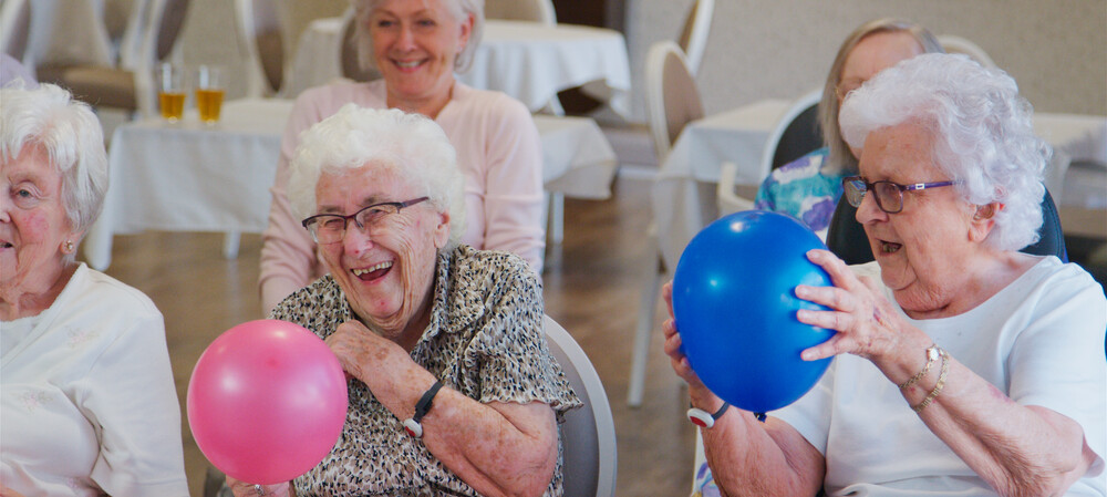 Gentle, seated movement — for health and quality of life in aged care