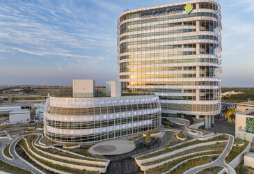 Vertical healing: redefining health care through high-rise hospital design Vertical healing: redefining health care through high-rise hospital design